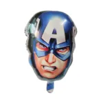 4pcs 18inch Spiderman Captain America Hulk Iron Man Head Foil Balloons The Avengers balloons birthday party Decor hero toys - Image 5