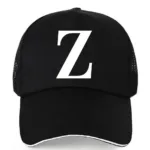 White Letter Mesh Caps Hats Summer Baseball Cap for Men Women Snapback Hats Casual Adjustable Black Hip Hop Caps Dad Casquette - Image 28