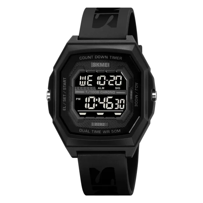 SKMEI Fashion Digital Sport Electronic Watches For Men Women 5Bar Waterproof Stopwatch Countdown Wristwatches Clock Reloj Hombre - Image 10