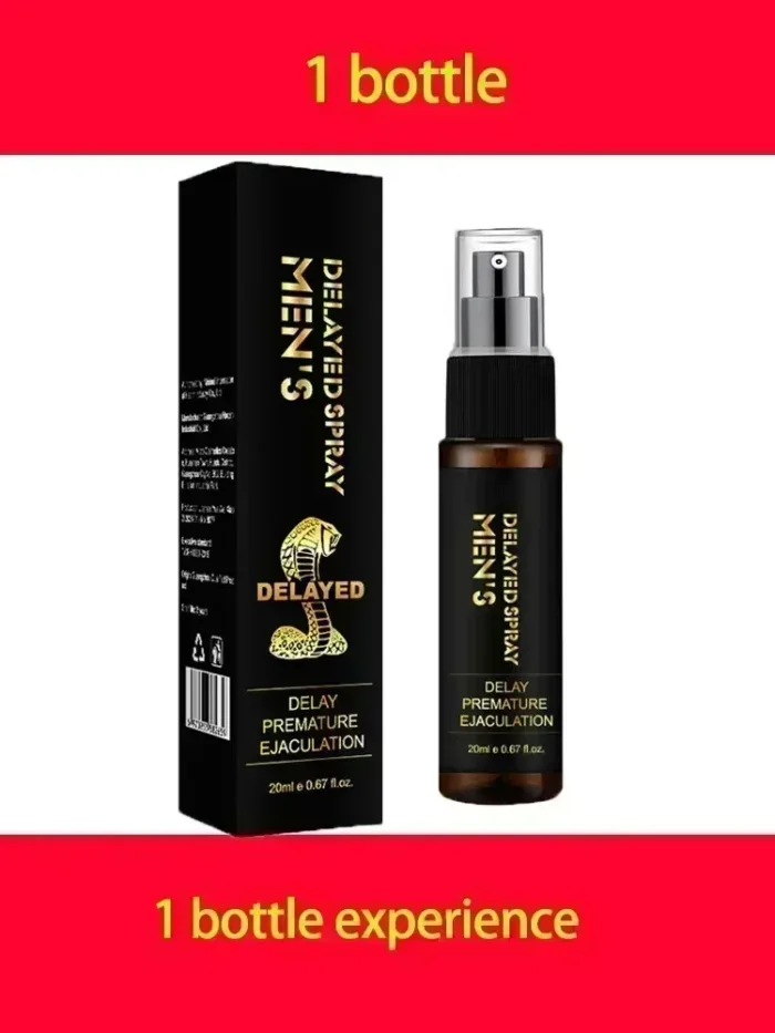 Penis Growth Male products Male strong Sex Delay Spray For Men External Use Anti Premature Ejaculation Lasting Prolong 60 Minute - Image 10