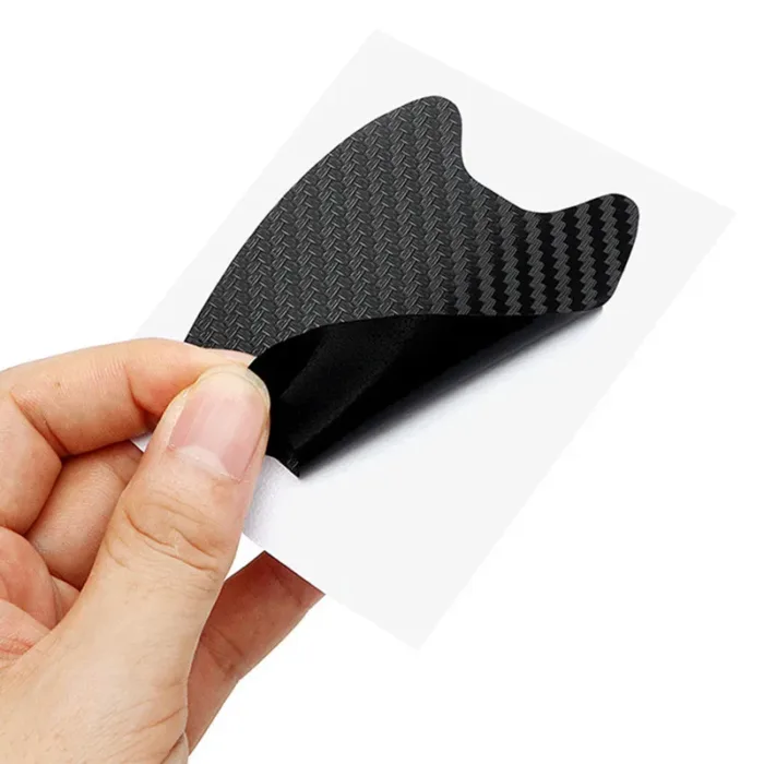 Car Stickers Anti Scratch Car Door Handle Carbon Fiber Protector  Automobiles Handle Protection Film Styling Exterior Accessorie - Image 2