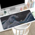 Japanese Style Pc Gaming Accessories Xxl Mouse Pad 900x400 Computer Mat Desktops Mousepad Mats Keyboard Extended Desk Large Diy - Image 3