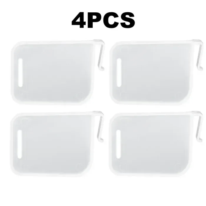 Refrigerator Storage Partition Board Plastic Divider Storage Splint Kitchen Bottle Can Assortment Shelf Organizer Divider Clips - Image 7