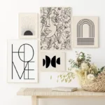 Bohemian Wall Art Poster Abstract Boho Canvas Paintings on The Wall Picture for Living Room Interior Painting Room Decoration - Image 4