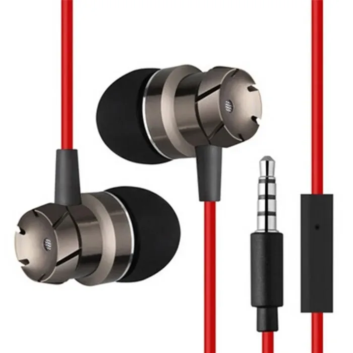 Metal 3.5mm wired earphone with mic In-Ear Headset For Mobile Phone PC Gaming Ultra Bass Super Sound Earbud Music Earphones - Image 8