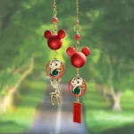 JSNYCar Interior Decoration Pendant Cute Mickey Head Rearview Mirror Pendant Decoration For Car Goods Car Interior Accessories - Image 8