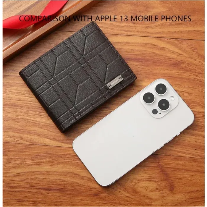 PU Leather Wallets Purses Men Women Business Foldable Multi-Card Wallet Picture Coin Purse Slim Money Credit ID Cards Holder Bag - Image 5