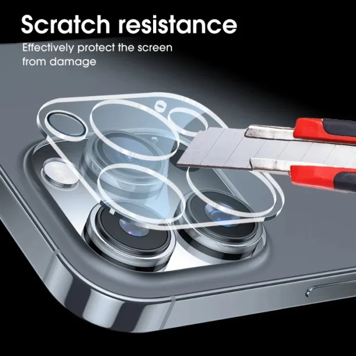 3Pcs Camera Lens Protector for IPhone 13 14 Pro Max X 15 Lens Protective Glass for IPhone 11 12 PRO XS MAX Mini Tempered Glass - Image 4