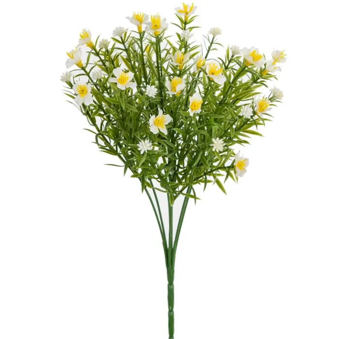 Artificial flower plant babysbreath Little Daisy Diy Christmas Festival party Home Outdoor Garden Decor Wedding bridal bouquet - Image 7
