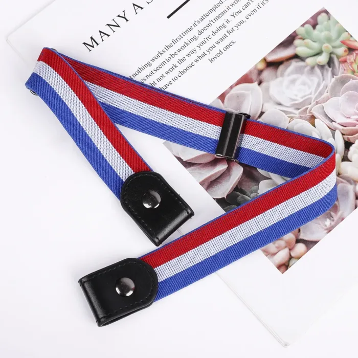 Easy Belt Without Buckle Elastic Belts For Women Stretch riem Men Jeans Cintos Extensible Kids Boys Girls Cinturon Mujer Strap - Image 5