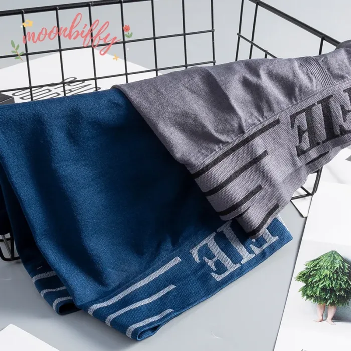 1pc Boxer Briefs Men Shorts Underpants Sexy High Elastic Comfortable Panties Mid-waist Underwear Breathable Male Boxershorts - Image 3