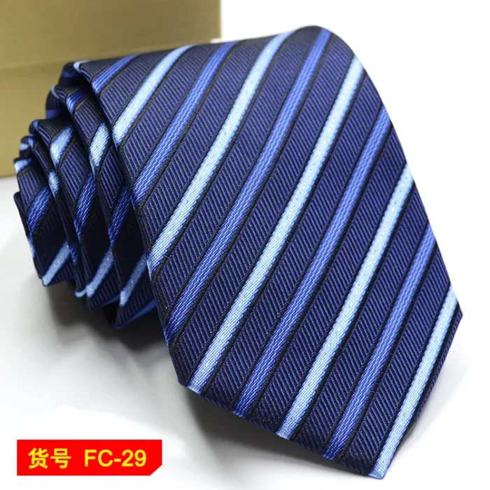 67 Styles Men's Ties Solid Color Stripe Flower Floral 7-8cm Jacquard Necktie Accessories Daily Wear Cravat Wedding Party Gift - Image 54