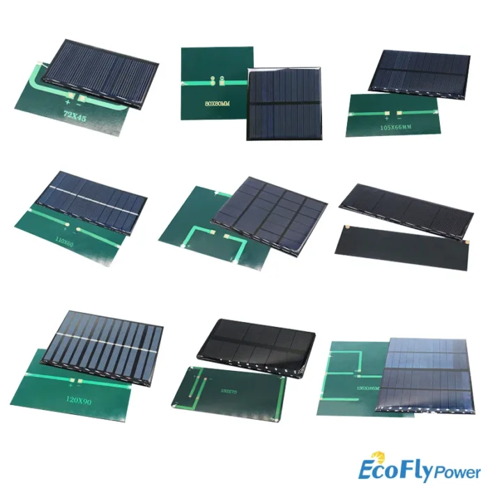 Wholesale 6V Mini Solar Panel 70mA 100mA 150mA 210mA 250mA 500mA 550mA Solar Cell Epoxy Board DIY Battery Power Charger Module - Image 1