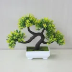 Simulated Potted Dragon Whisker Tree Bonsai Green Plant For Office Desktop Decoration Flowers Potted Home Creative Decoration - Image 10