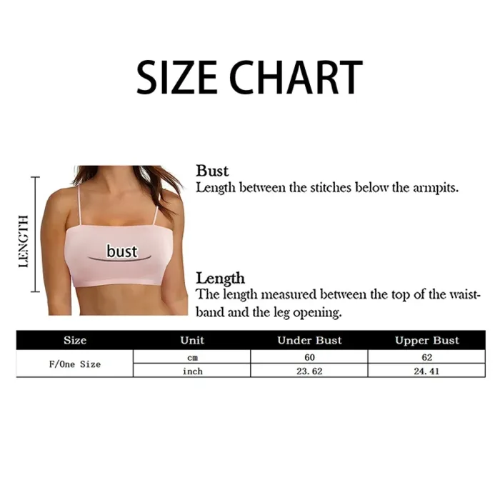 Ice Silk Sexy Push Up Bras For Women Crop Top Seamless Sling Tube Top Sleeveless Camisole Underwear Ladies Intimates Bralette - Image 6