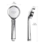 ABS Ultra Thin High Pressure Shower Head Water Save Pressurized 300 Hole Showers Rainfall Spray for Toilet Bathroom Accessories - Image 4