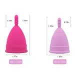 L and S optional Menstrual Cup Mestruale Medical Silica Gel Menstrual Cup Can Be Reusable For Women Health Silicone Coppetta - Image 6