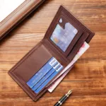 New Men's Wallet Short Multi-card Coin Purse Fashion Casual Wallet Male Youth Thin Three-fold Horizontal Soft Wallet Men PU - Image 3