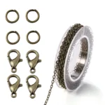 3Meter Alloy Bulk Link Chain With Jump Rings Lobster Clasps Necklace Chains For DIY Jewelry Making Supplie Necklaces Accessories - Image 12