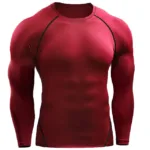Compression Long Sleeve T Shirt Men Elastic Training T-shirt Gym Fitness Workout Tights Sport Jersey Athletic Running Shirt Men - Image 12