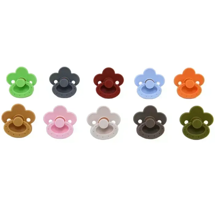 Baby Silicone Super Soft Imitation Breast Milk Real Sense Baby Anti Flatulence Newborn Sleeping Artifact Baby Sleeping Pacifier - Image 5