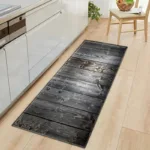 3D wood grain bamboo striped stone pattern carpet living room Restaurant corridor balcony entrance door cushion floor pad rugs - Image 12