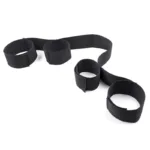 Adult Games Erotic Sex Toy For Woman Couples Slave Ankle Handcuffs Nylon BDSM Bondage Restraints Collar Fetish Sex Products Gags - Image 2