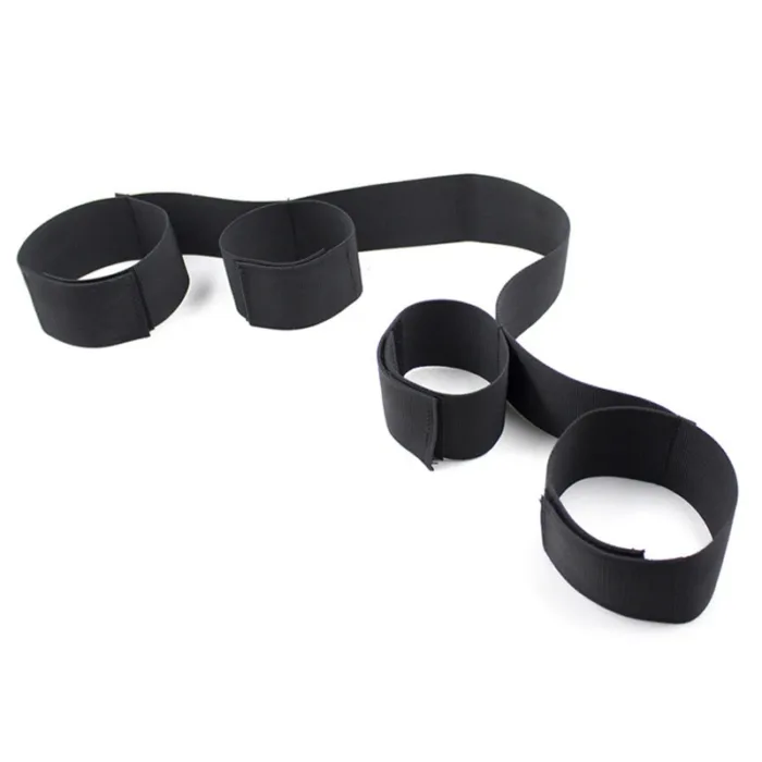 Adult Games Erotic Sex Toy For Woman Couples Slave Ankle Handcuffs Nylon BDSM Bondage Restraints Collar Fetish Sex Products Gags - Image 2