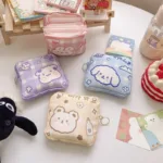 Korean Cute Bear Large Capacity Sanitary Napkin Storage Bags Girls Cartoon Physiological Period Tampon Organiser Bag Mini Bag - Image 2