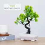 Artificial Plants Bonsai Small Tree Simulation Pot Plants Fake Flowers Table Potted Ornaments for Hotel Garden Home Decor planta - Image 13