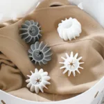 3pcs Silicone Magic Laundry Ball Reusable Clothes Hair Cleaning Tool Pet Hair Remover Washing Machine Cat Hair Catcher Laundry - Image 4