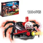 Hot Game Choo-Choo Charles Building Blocks Demonic Spider Train Animal Monster Figures Bricks MOC Toys For Children Gifts - Image 13