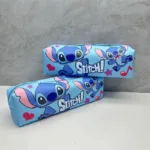 Disney Anime Stitch Pencil Case Kawaii laser Pen Bag Cartoon Students Storage Bag Stationery School Supplies Christmars Gift - Image 6