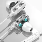 Wired Headset Earphones 3.5mm HiFi Stereo Noise Reduction Earbuds Sports Headphones with Mic for iPhone Xiaomi Huawei Samsung - Image 10