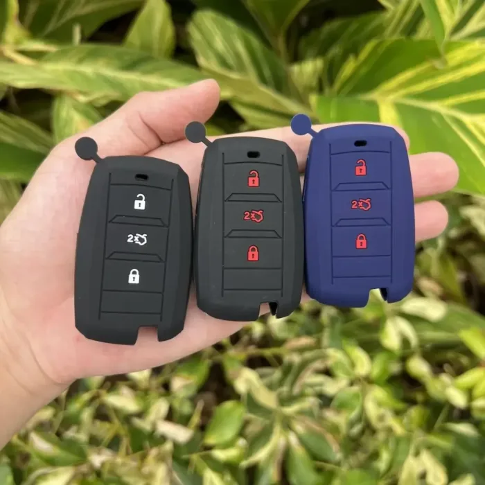 3 Buttons Silicone Key Cover Case Rubber Skin Shell Protector for Changan CS15 EADO Raeton CS35 CS55 CS75 Keychain Accessories - Image 1