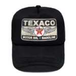 Punk Unisex Vintage Texaco Sign Trucker Hat Adult Adjustable Baseball Cap for Men Women 2023 Summer Hip Hop Snapback Caps - Image 2