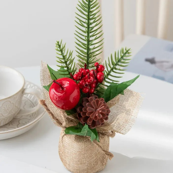 Artificial Plant flower Hot sale Home living room festival Outdoor Garden wedding decor Christmas tree wreath potting DIY gift - Image 5