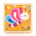 Baby Wooden Montessori Puzzle Child Game Wooden Puzzle 3D Cartoon Animal Puzzle Babies Toys Puzzles For Kids 1 2 3 Year Old - Image 20