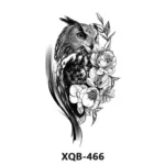 210 * 114mm Dragon, Snake, Lion Tattoo Sticker For Men And Women Black And White Color Transfer Printing Temporary Tattoos Art - Image 7