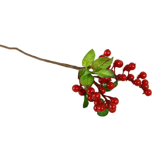 Christmas Berry Artificial Flower Fake Red Berries Blueberries Simulation Artificial Berry Plant For Xmas Part Christmas Decor - Image 5