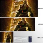 Large Mouse Pad G-God of War Pc Gamer Cabinet Keyboard Computer Game Desk Mat 900x400 Table Rug Gaming Accessories Xxl Mousepad - Image 21