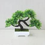 Simulated Potted Dragon Whisker Tree Bonsai Green Plant For Office Desktop Decoration Flowers Potted Home Creative Decoration - Image 7