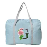 Travel Bag Unisex Large Capacity Bag Luggage WaterProof Travel Accessories Flower Color Clothes Storage Nylon Foldable Handbags - Image 32