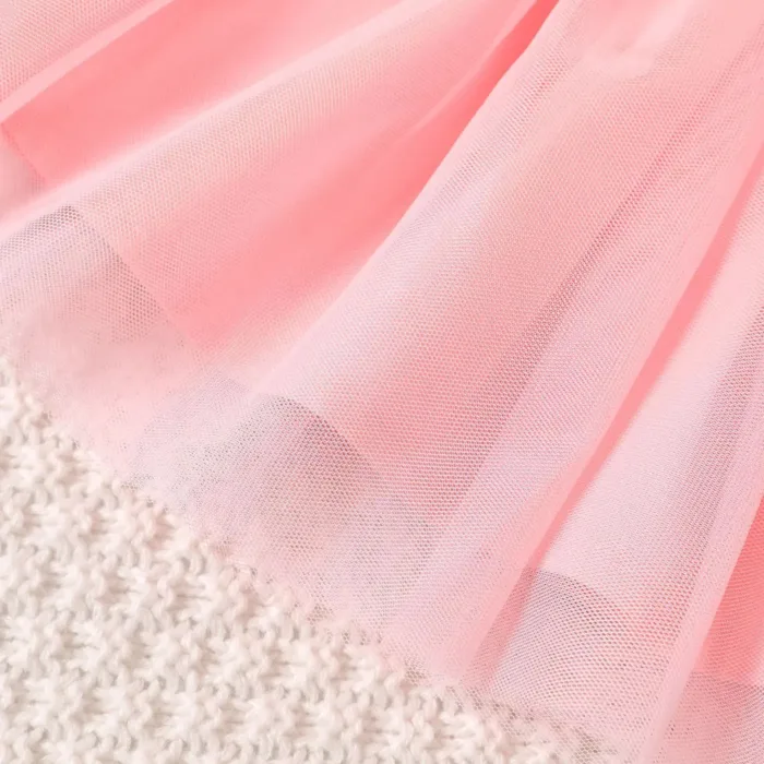 2Piece Sets Spring Autumn Newborn Girl Clothes Korean Fashion Solid Coat+Lace Flowers Princess Dress Baby Luxury Clothing BC859 - Image 6