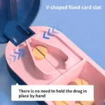 Pill Cutter With Invisible Storage Box Portable 2 In 1 Mini Drug Tablet Medicine Dustproof Divider Organizer Crusher Pill Box - Image 3