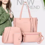 Women Handbags Purse Set Multi Pocket Large Capacity Bags for Her Women Ladies Mom Wives - Image 2