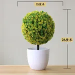 1pc Artificial Plants Bonsai Small Tree Simulation Plants Fake Flowers Table Potted Ornaments Home Decoration Hotel Garden Decor - Image 13