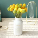 High Quality Handmand Artificial Flowers Vase Decor Home Wedding Party Wreath Scrapbook Golden Ball Crafts Christmas Accessories