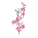 Artificial Flowers Spring Plum Blossom Peach Branch Silk Flowers for Home Wedding Party Decoration Christmas Wreaths Accessories - Image 11
