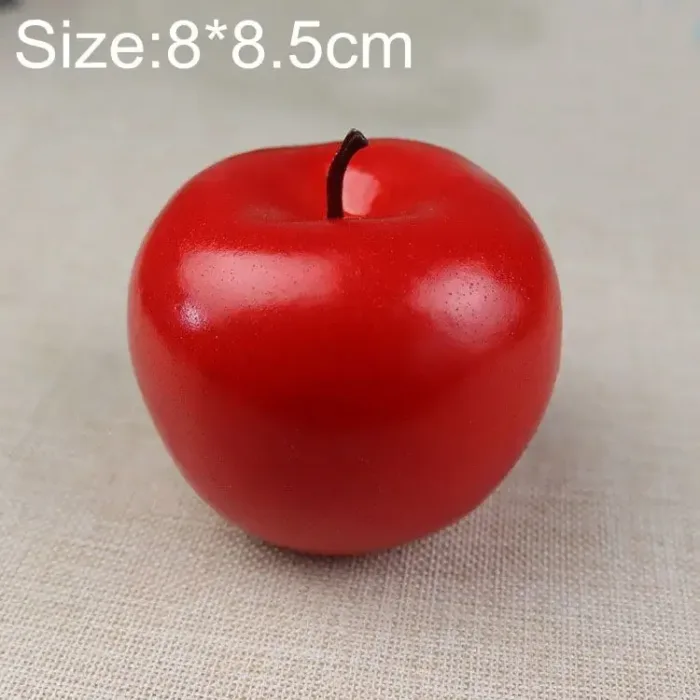 Decorative Foam Fake Fruit Apple Lemon Peach Orange DIY Plastic Artificial Fruit For Home Decor Accessories Photography Props - Image 10